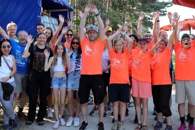 Helfer beim M-net Erlanger Triathlon