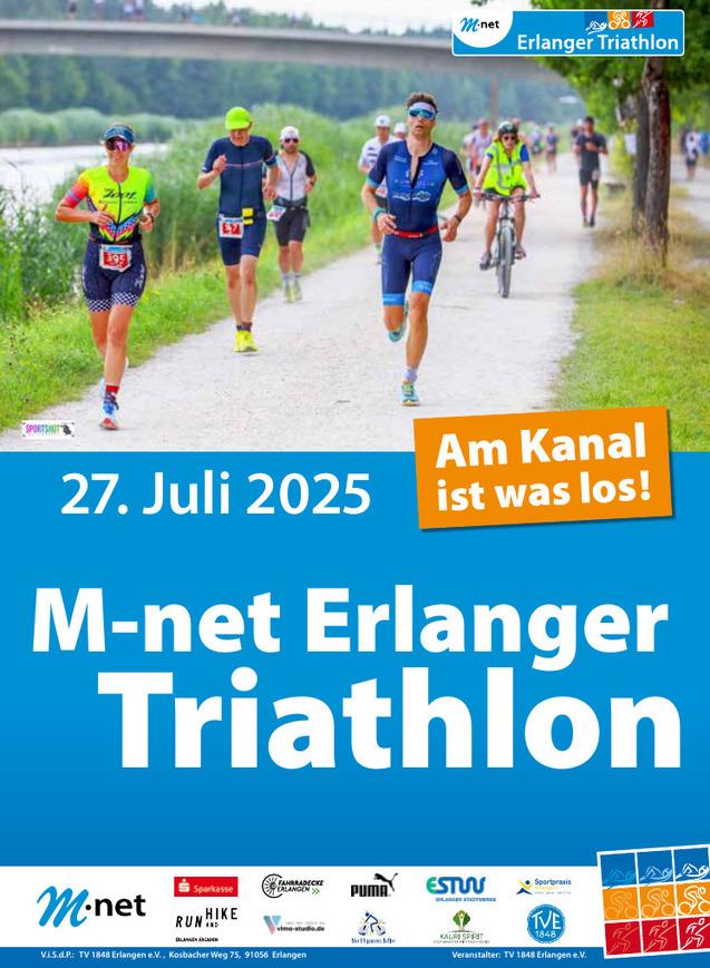 Cover des PDF-Triathlonhefts 2025