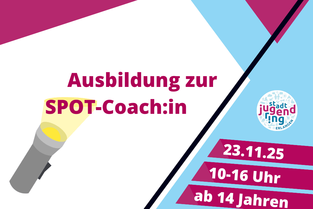 Spot Coach Info zum Workshop zur Ausbildung als Spot-Coach.