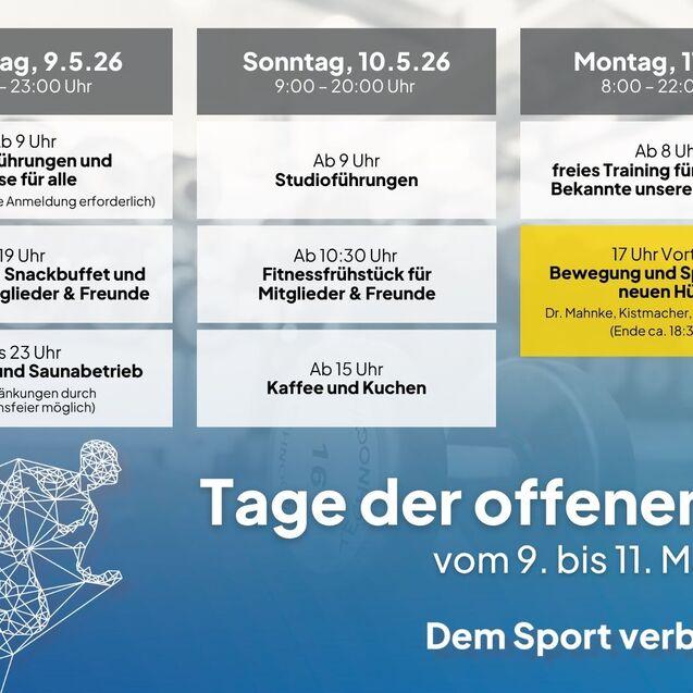 Tage der offenen T&uuml;r TV-Vital Programm