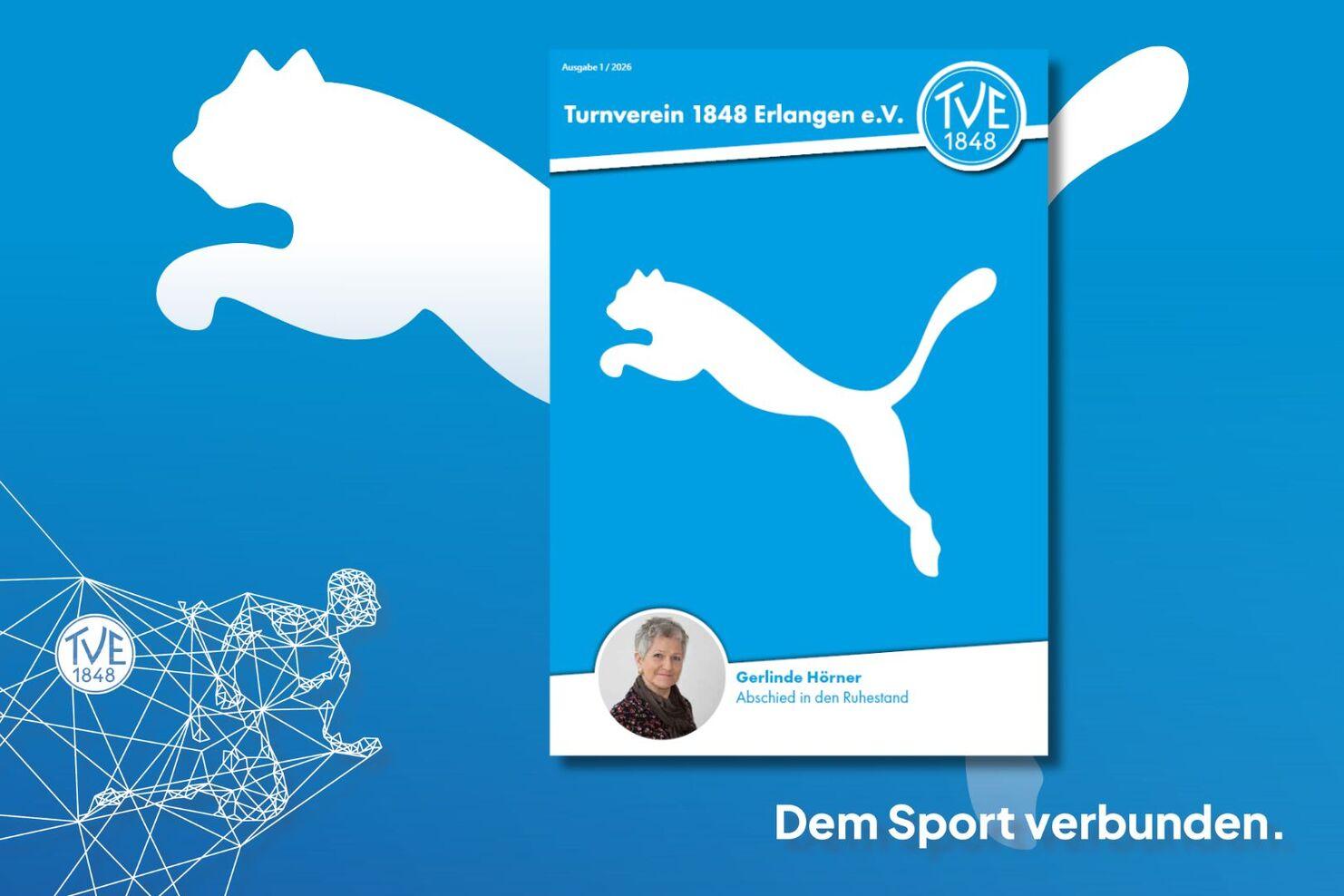 Das Cover der Vereinszeitung 1/2026