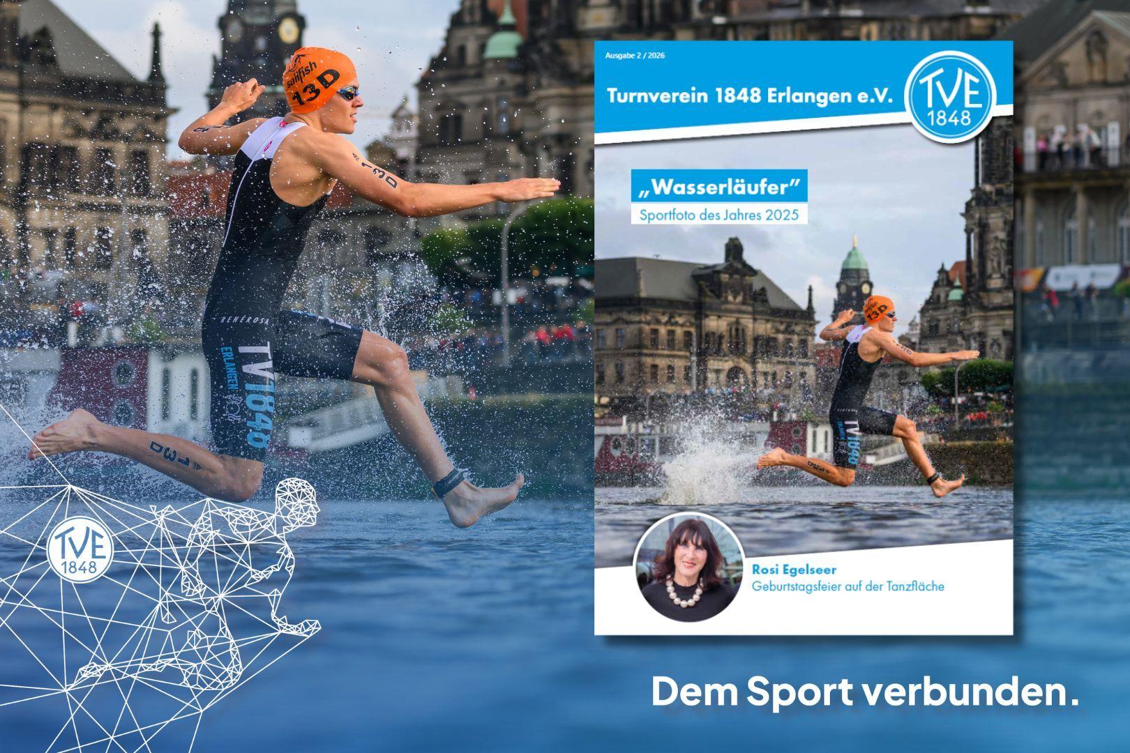 Das Cover der Vereinszeitung 2/2026 Das Cover der Vereinszeitung 2/2026