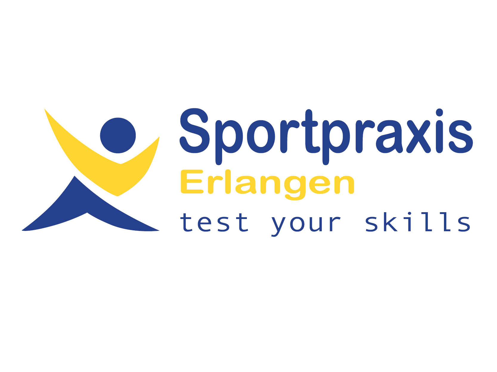 Das verlinkte Logo der Sportpraxis Erlangen.