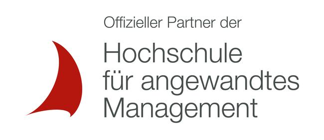 Logo der Hochschule f&uuml;r angewandtes Management