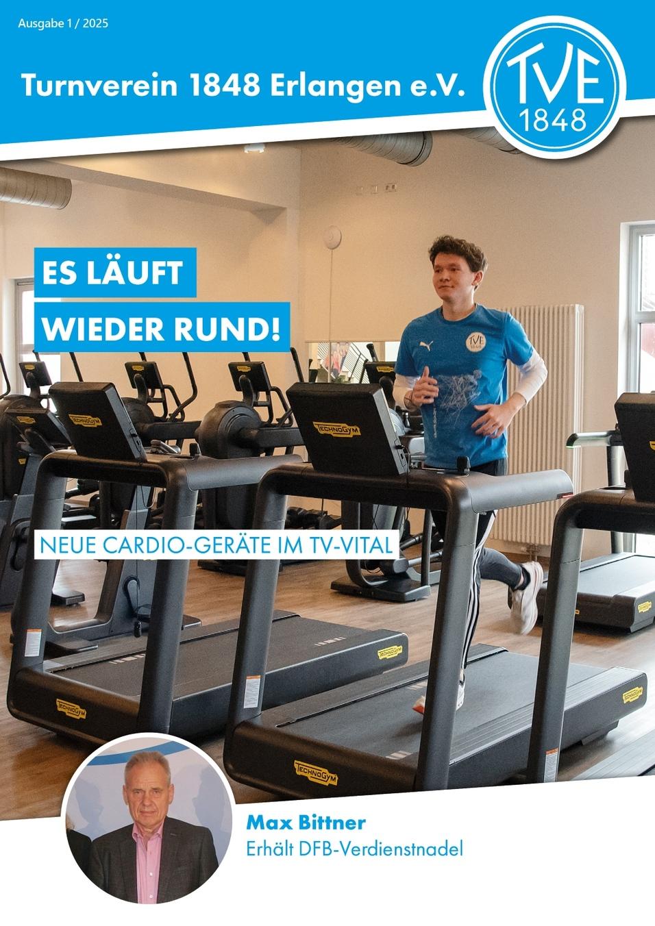 Das Titelbild der neuen Ausgabe der Vereinszeitung.