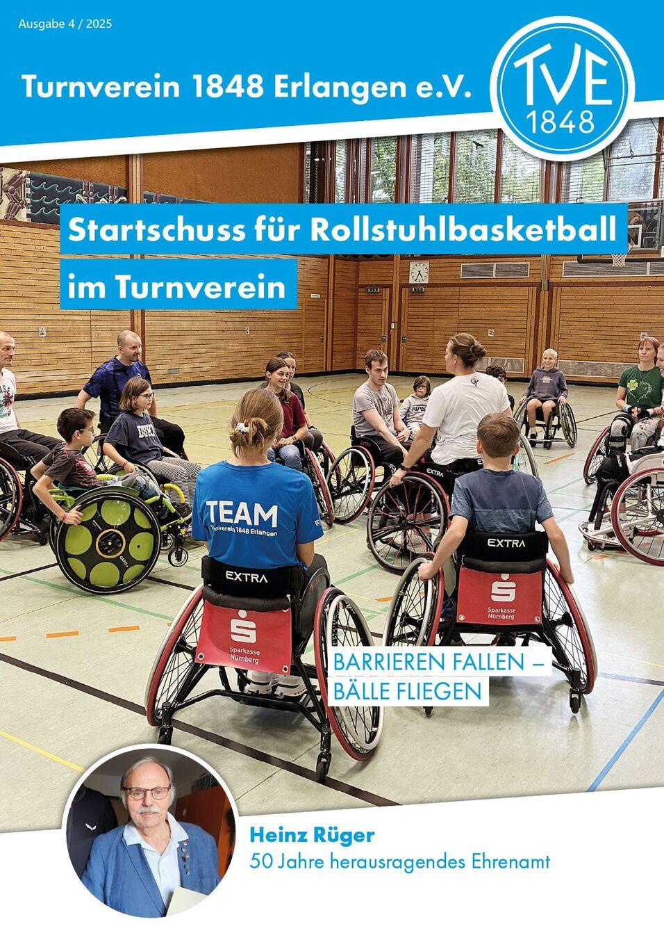 Titelbild der Vereinszeitung 4-2025