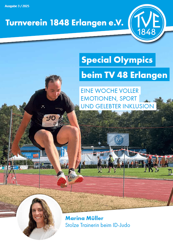 Abbildung der Titelseite der Vereinszeitung 3/25