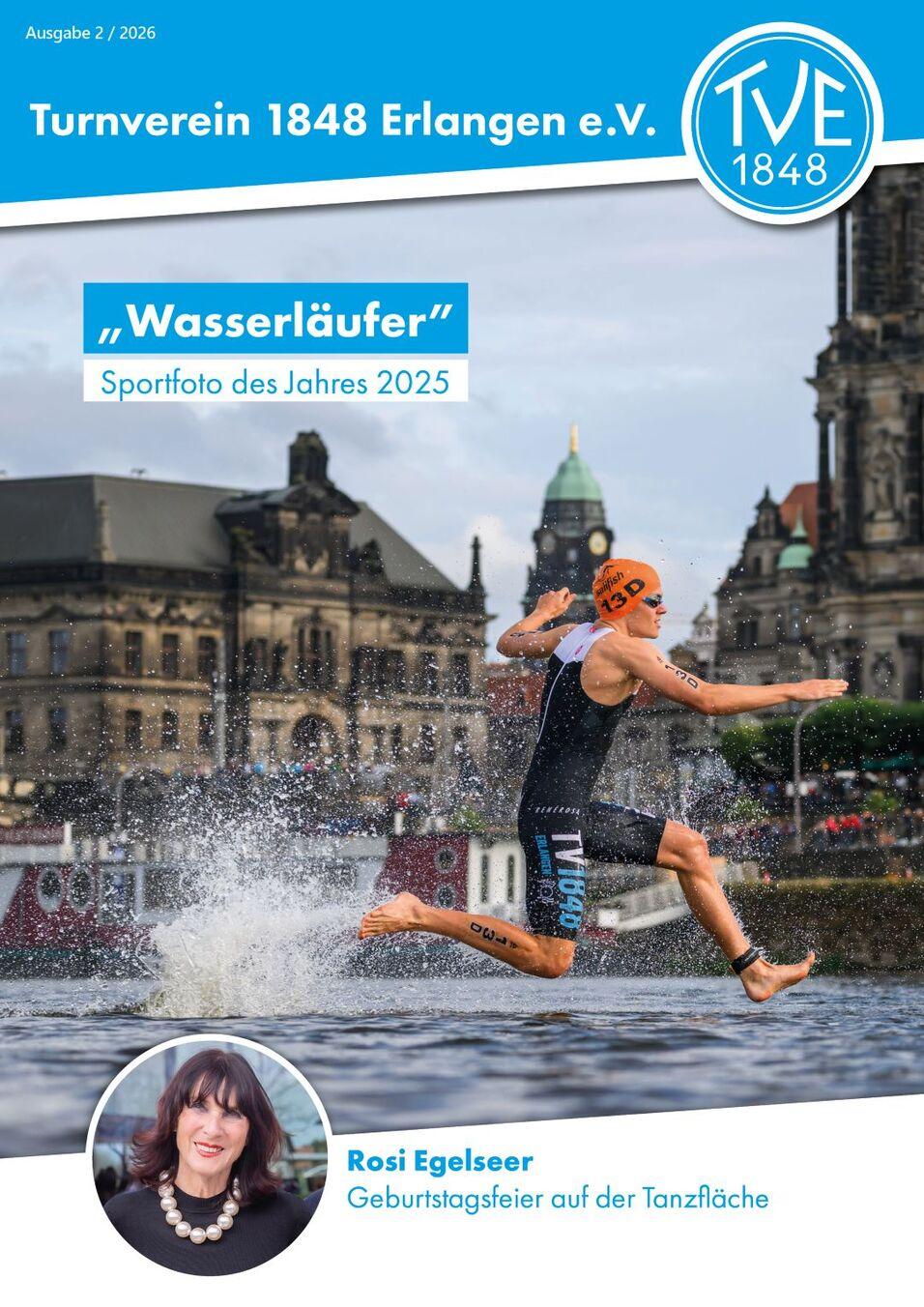 Titelseite der Vereinszeitung Ausgabe 2-2026