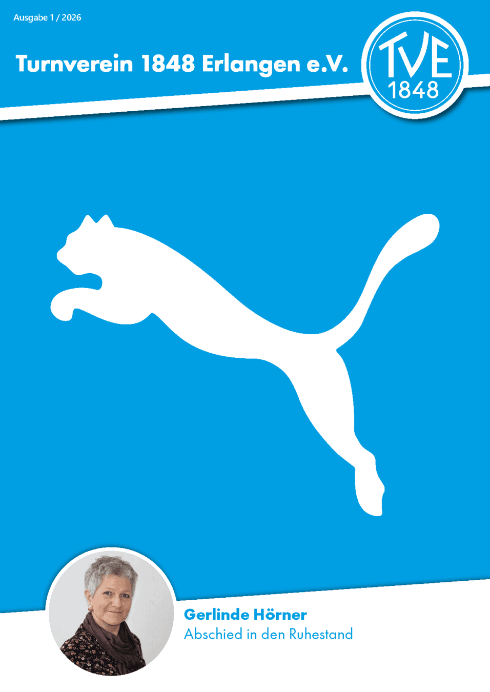 Titelbild der Vereinszeitung 1/2026