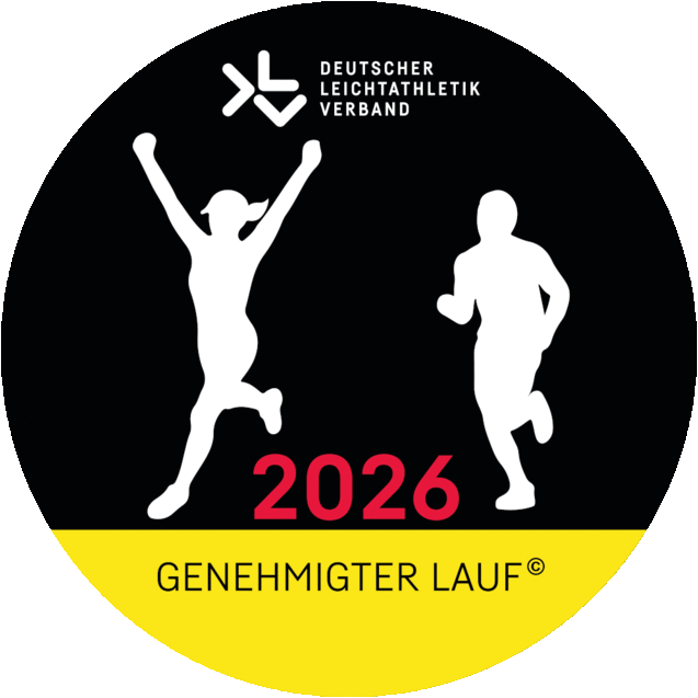 Logo: DLV genehmigter Lauf 2026