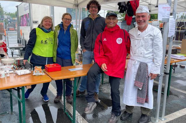 Gruppenfoto Frank Ludwig und Teammitglieder