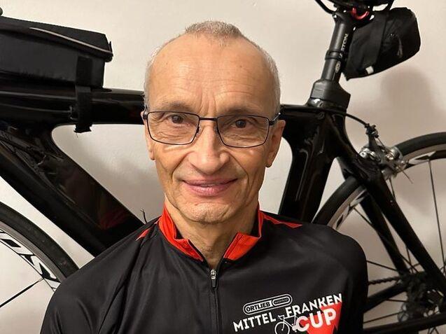 Foto von Frank Ludwig im Mittelfranken-Cup-Shirt