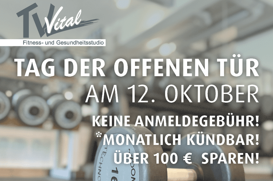 Tag der offenen Tür Oktober 2025 Flyer für den Tag der offenen Tür Oktober 2025